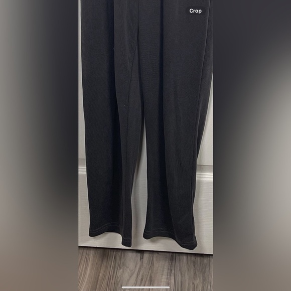 Greylin Jumpsuit Women Small Short Sleeve Gray pockets modal blend stretch waist - Picture 7 of 8